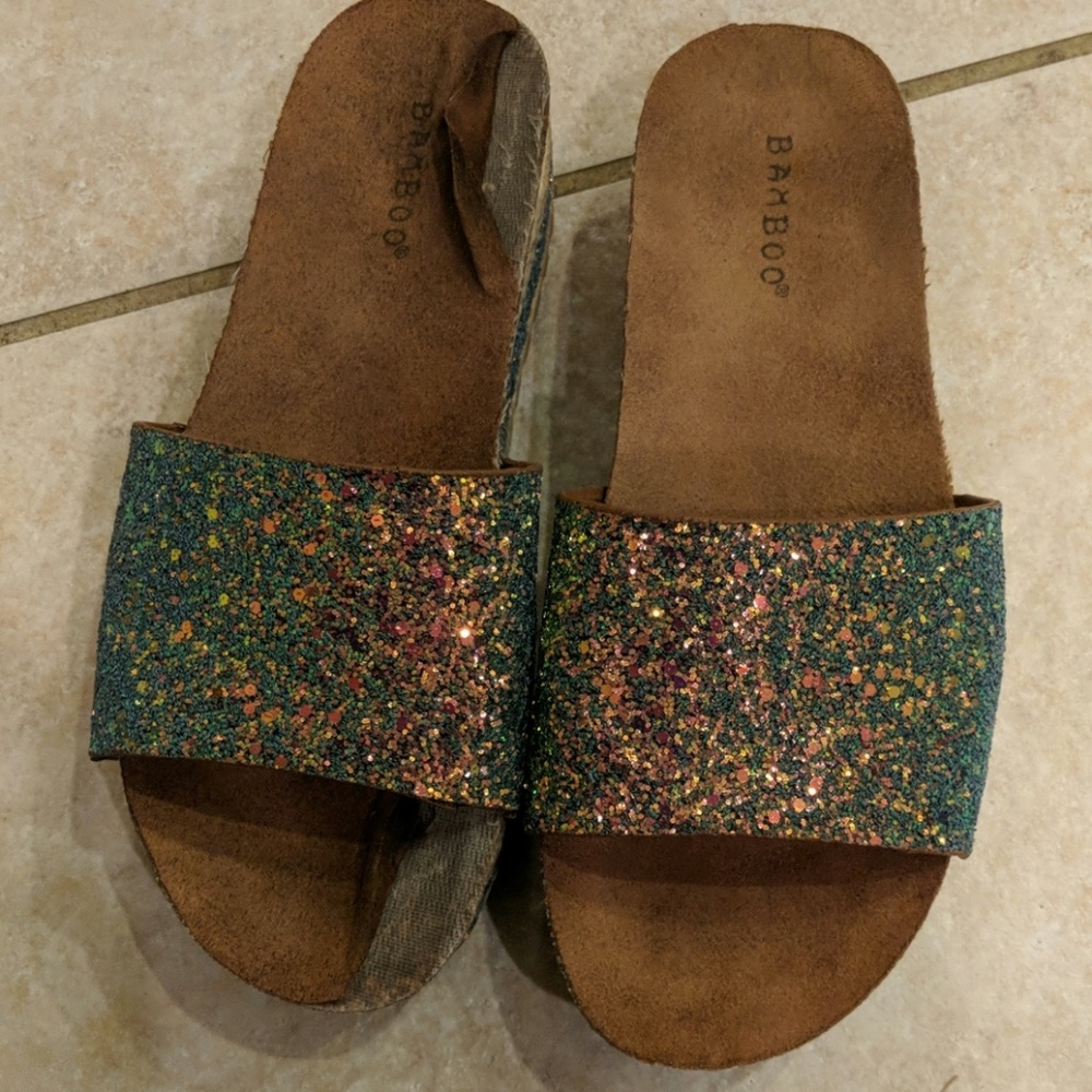 Used Bamboo sandals